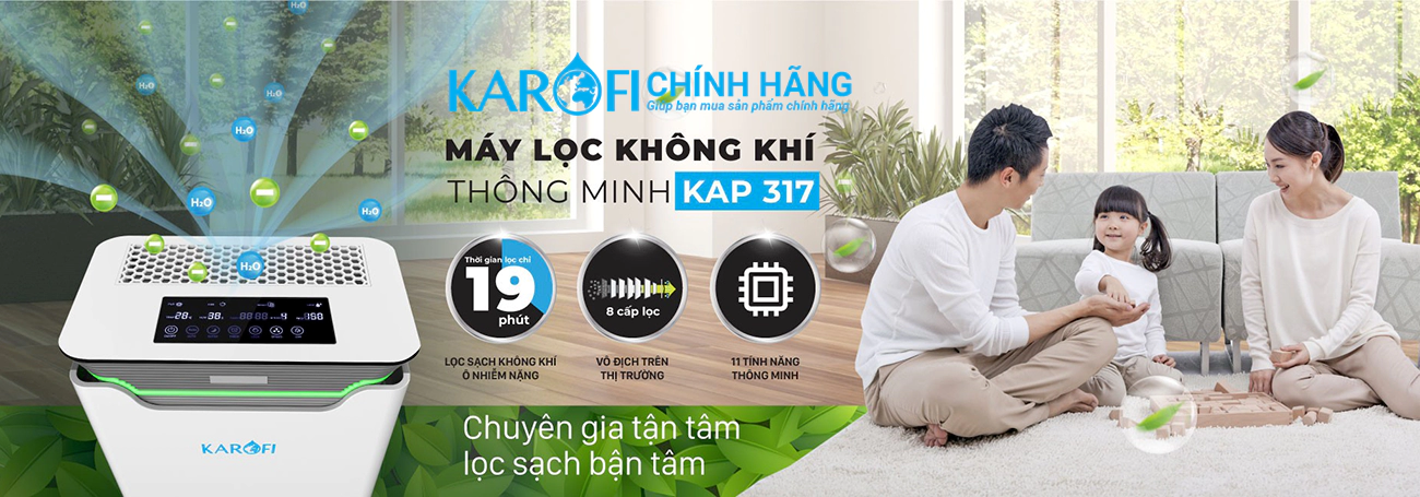 Máy lọc không khí Karofi KAP-317