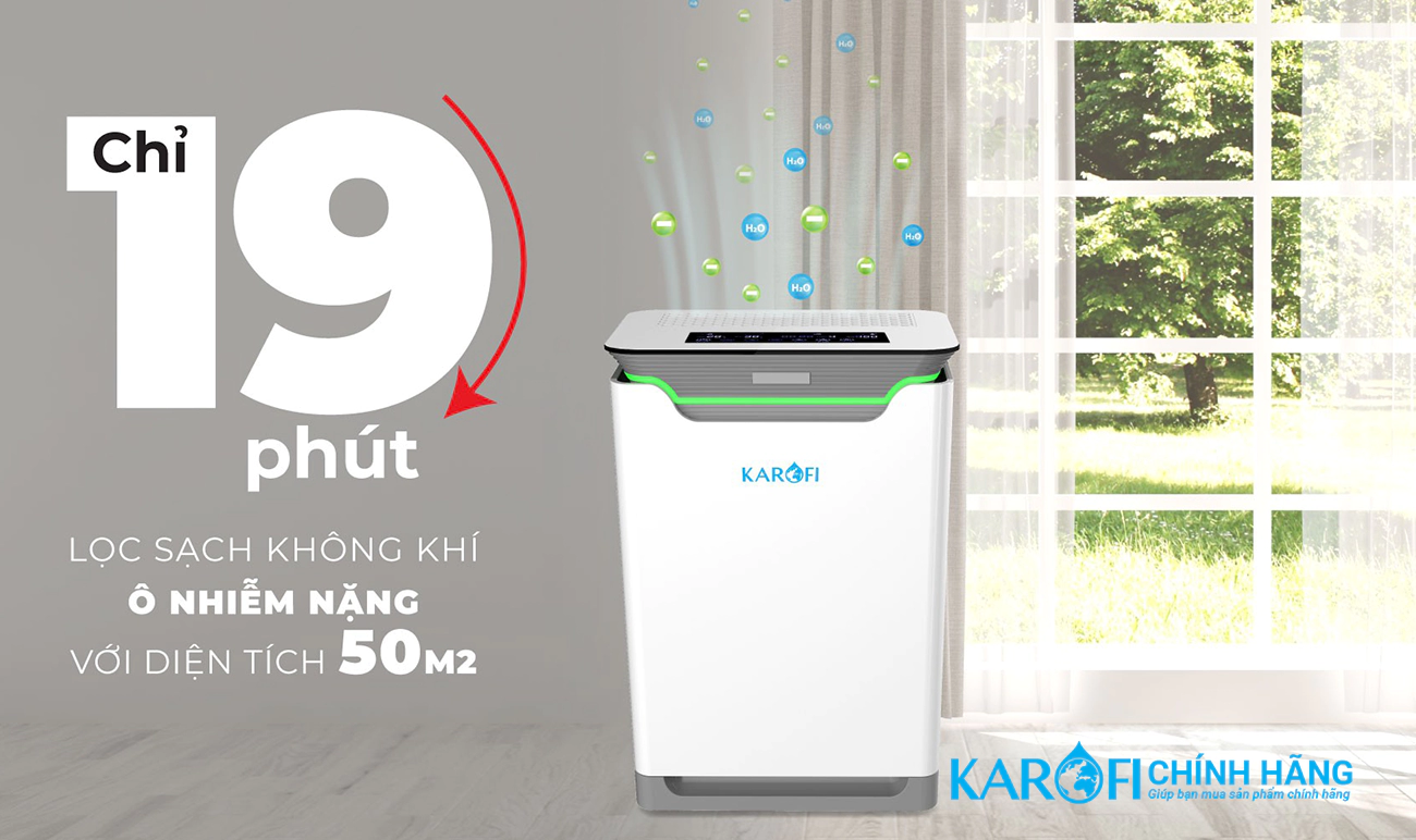 Máy lọc không khí Karofi KAP-317